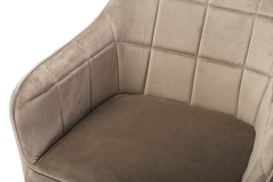 Стул M-62 Велюр VETRO MEBEL Vetro-M-62-cappuccino-velvet/ black фото