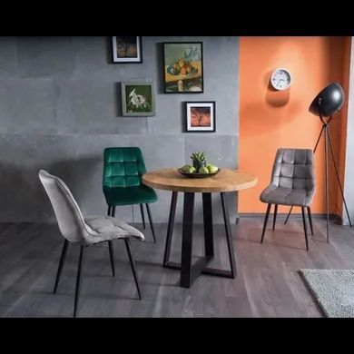 Стул Chic Velvet SIGNAL Черные ножки 1475 фото