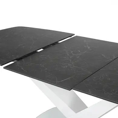 Стол Cassino II Ceramic Серый / Белый 160(220)x90 см SIGNAL 1078 фото