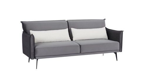 Софа розкладна "Пачо" вугільний + натуральний Vetro-Pacho-coal-extension-sofa фото