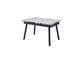 Керамический стол TM-88-1 вайт клауд + черный Vetro-TM-88-1-white-cloud фото 2