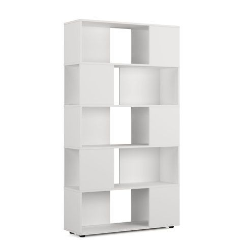 Стелаж для книг та декору на 5 вантажних місць LA0002 LA-0002-white фото