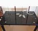 Стіл обідній SIGNAL Damar 100x60 см, Чорний 1020 фото 4