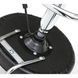 Крісло табурет на колесах зі спинкою кругле Bonro B-494 чорне (40300049) фото 5