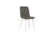 Стілець N-41 сірий + білий 44x50x90 см фото 1