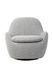 Поворотне крісло Vetro Mebel Каллісто, 75x76x71 см Vetro-Callisto-gray- ripples-swivel-chair фото 6