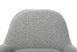 Поворотне крісло Vetro Mebel Каллісто, 75x76x71 см Vetro-Callisto-gray- ripples-swivel-chair фото 8