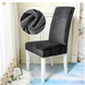 Вельветовый чехол для стула Diana Textile Velvet al2203Dark-Grey фото 2