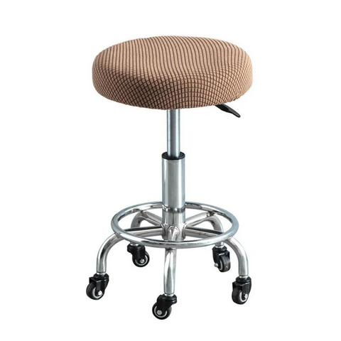 Круглый чехол на стул Diana Textile Round Chair al4512camel фото