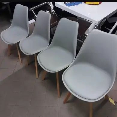 Стілець KRIS Дуб Чорний 45x41x83 см SIGNAL, Сірий фото