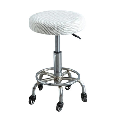 Круглый чехол на стул Diana Textile Round Chair al4512White фото