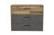 Комод RCQK211CF RICCIANO FORTE 100x42x80 см, сірий, світле дерево FORTE_61332*001 фото 1