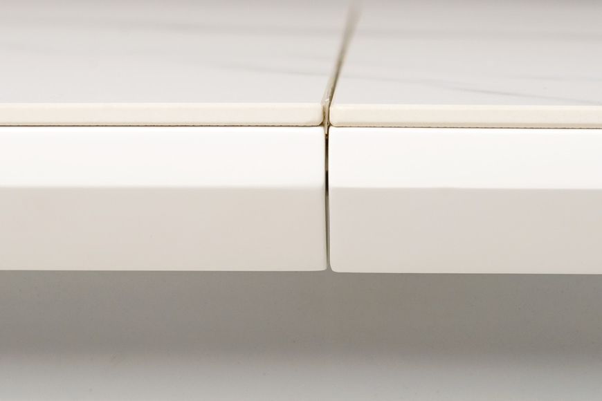Керамический стол TML-860-1 белый мрамор Vetro-TML-860-1-white-marble/ white фото