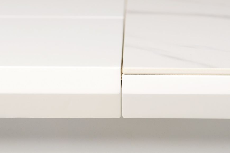 Керамический стол TML-860-1 белый мрамор Vetro-TML-860-1-white-marble/ white фото