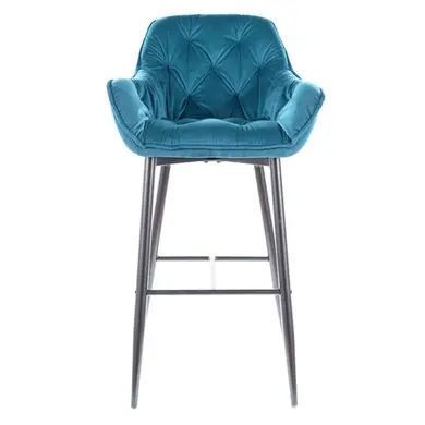 Стул Cherry H-1 Velvet Бирюзовый SIGNAL 56x40x105 см фото