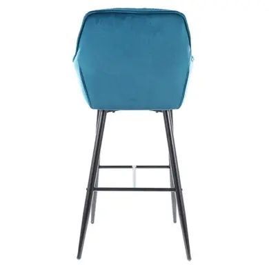 Стул Cherry H-1 Velvet Бирюзовый SIGNAL 56x40x105 см фото