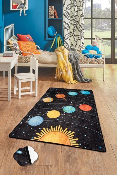 Коврик в детскую комнату Chilai Home Galaxy Космос Галактика CHh-1400090 фото