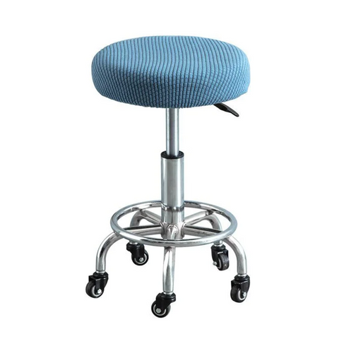 Круглый чехол на стул Diana Textile Round Chair al4512Blue фото