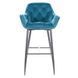 Стул Cherry H-1 Velvet Бирюзовый SIGNAL 56x40x105 см фото 2