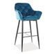 Стул Cherry H-1 Velvet Бирюзовый SIGNAL 56x40x105 см фото 1