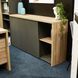 Connect D комод Intarsio 170x42x90 см, Антраціт Дуб Сонома трюфель INTARSIO-CONNECT_D фото 5