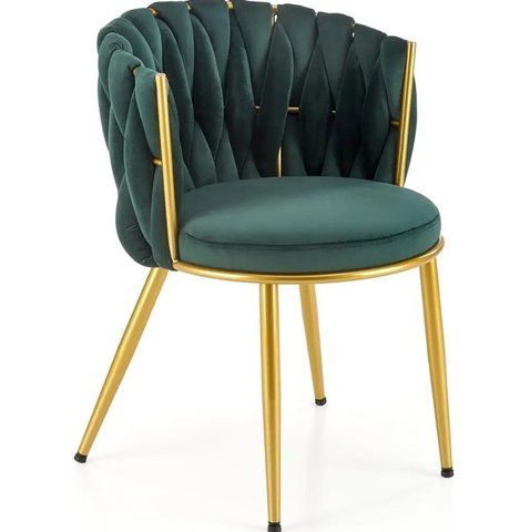Мягкое кресло-стул HALMAR K-517 Velvet 7944 фото