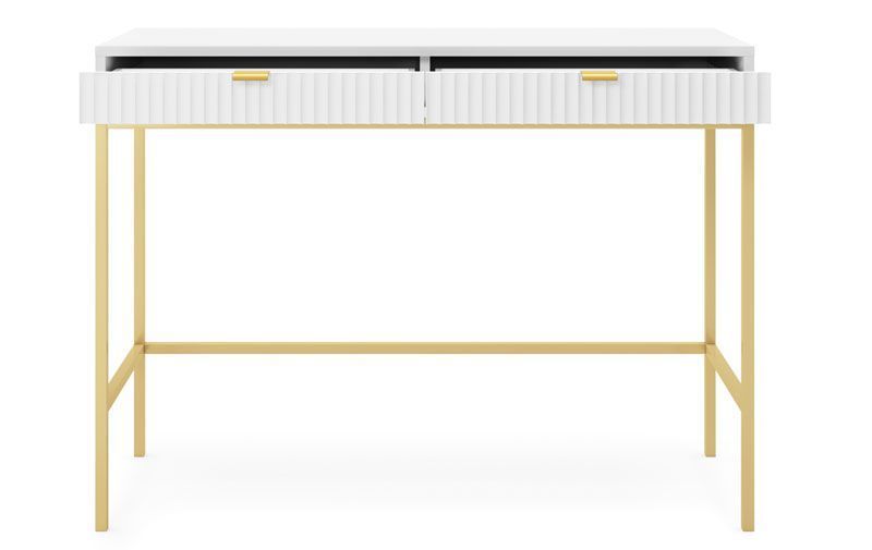 Стол-консоль T104 NOVA 104x50x78 см, белый, светлый Piaski_72689*007 фото