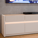 Тумба під ТВ Forte OAK Squere OSQT031B, Пісочний / Дуб маувелла, З підсвіткою, 160x41.7x50.7 см MRG-78219-001 фото 7