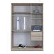 Шафа-купе дводверна ДСП/ДСП Класік 4, LuxeStudio a_m_l6072020-13-34 фото 2