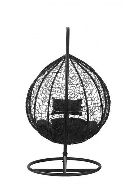 Подвесное кресло-качалка кокон Bonro 329XL (черно-серое) (46000013) 123x74x195 см borno46000013 фото