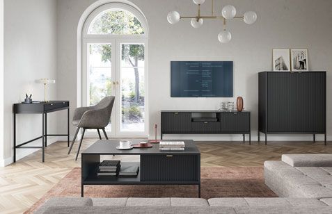 Стол-консоль T104 NOVA 104x50x78 см, Черный Piaski_72689*001 фото