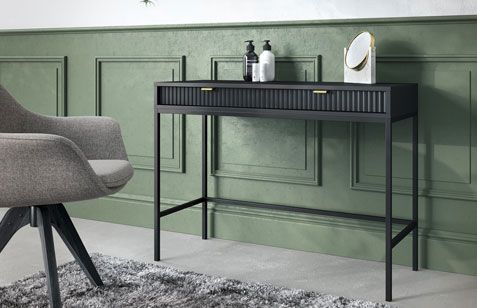 Стол-консоль T104 NOVA 104x50x78 см, Черный Piaski_72689*001 фото