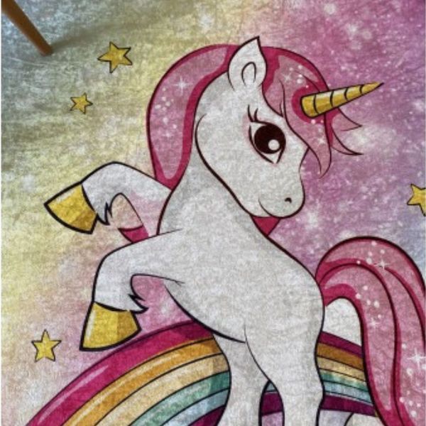Килим дитячий безворсовий Chilai Home Unicorn Єдиноріг CHh-1400080 фото