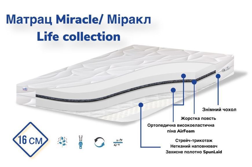 Матрас Miracle детский fs-1547 фото